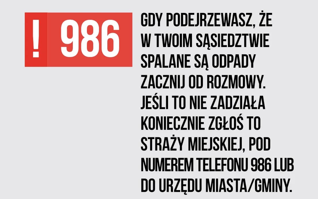 Co zrobić gdy ktoś pali śmieci? Jak uniknąć zagrożeń dla zdrowia