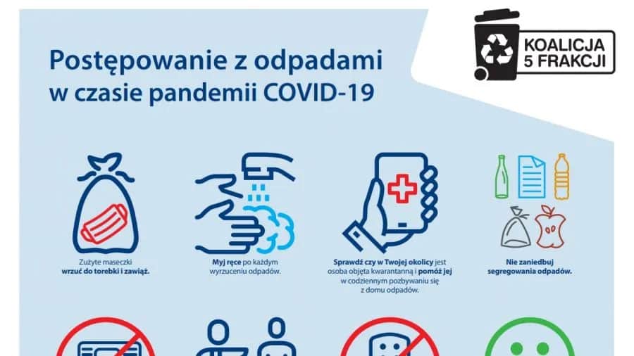 Co ze śmieciami na kwarantannie? Ważne zasady i wskazówki