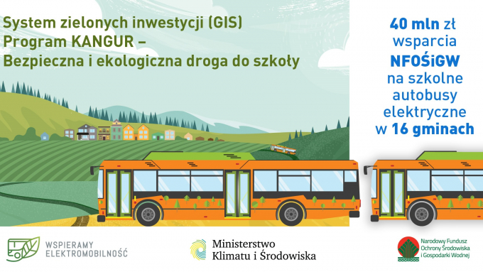 40 mln zł na ekologiczny transport dzieci do szkoły